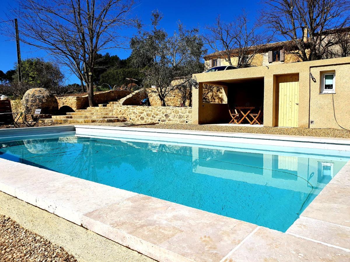 Bastide Bellugue Maison d'hôtes à La Ferme à 3 minutes de Lourmarin Cadenet Exterior foto