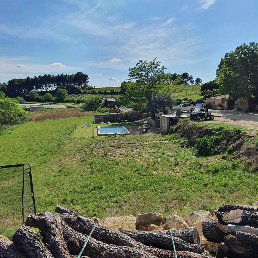 Bastide Bellugue Maison d'hôtes à La Ferme à 3 minutes de Lourmarin Acomodação com café da manhã Cadenet Exterior foto